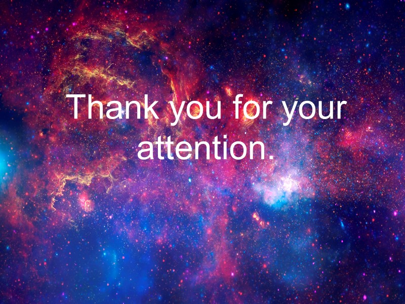 Thank you for your attention.